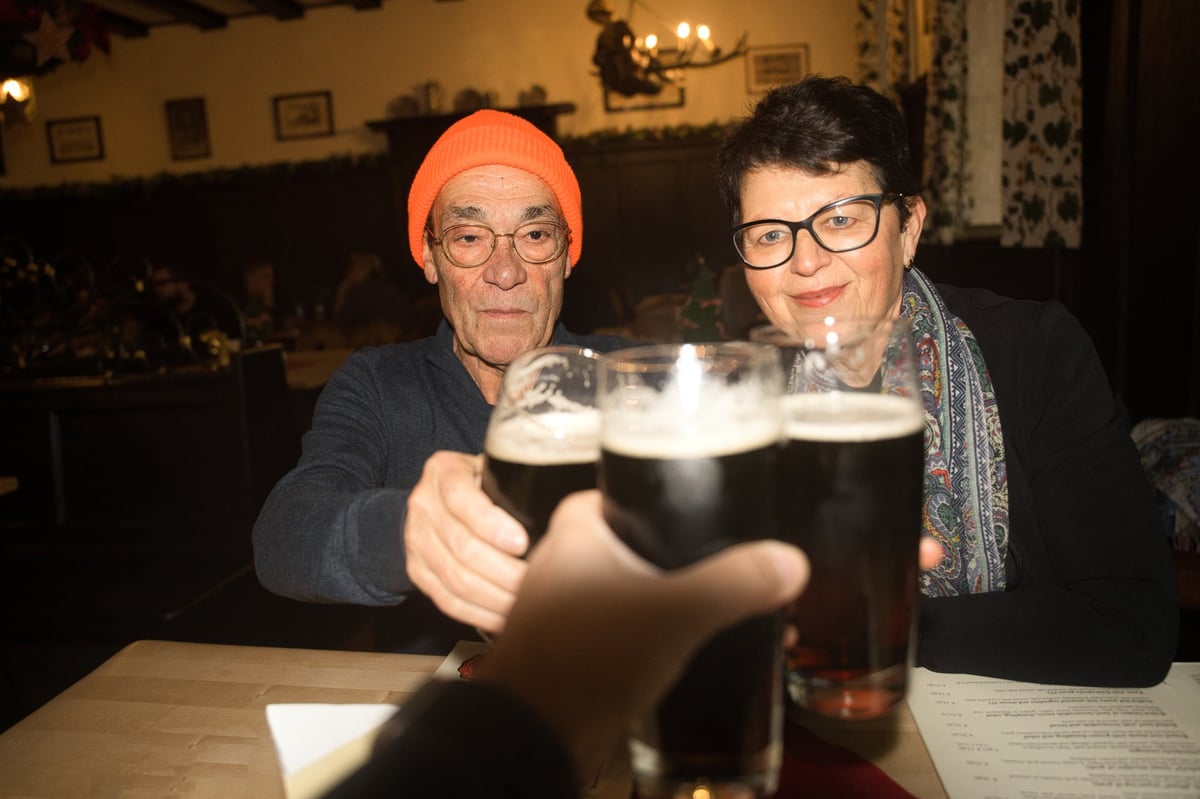 Feier im Gasthaus